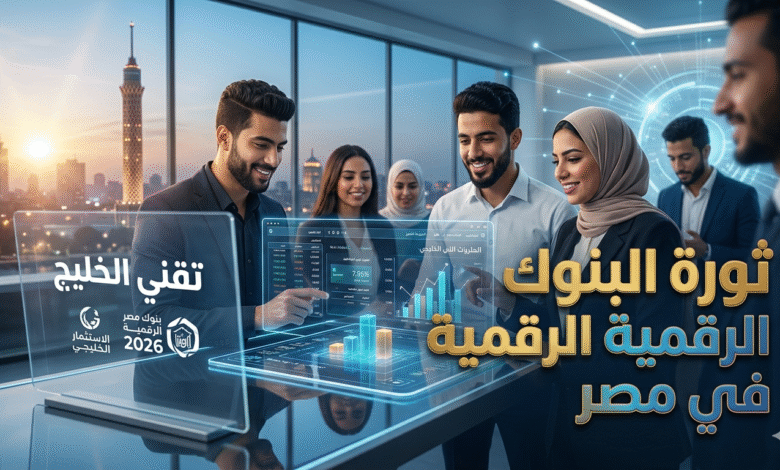البنوك الرقمية في مصر 2026: واقع جديد بدون فروع ورقية