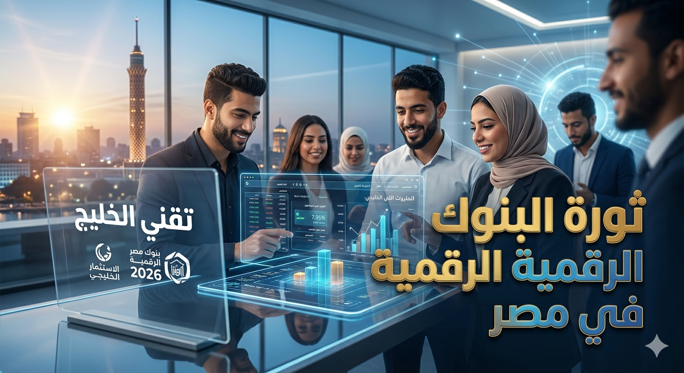 البنوك الرقمية في مصر 2026: واقع جديد بدون فروع ورقية