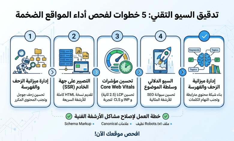 تدقيق السيو التقني